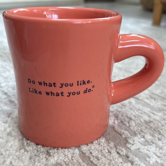 LIFE IS GOOD Daisy Coffee Mug " Do What You Like. Life What You Do"- Like New - Picture 2 of 5